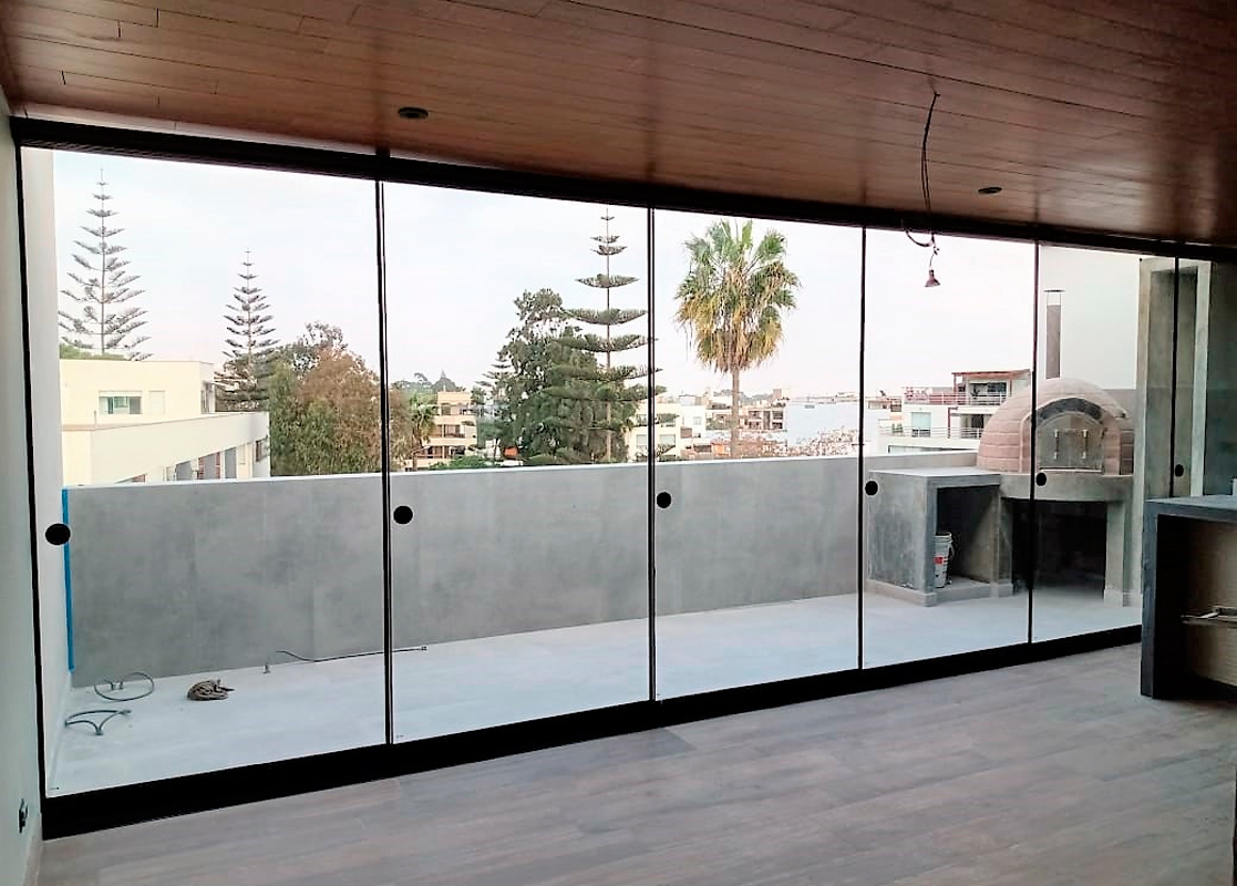 Mampara Corrediza de 8 mm Incoloro