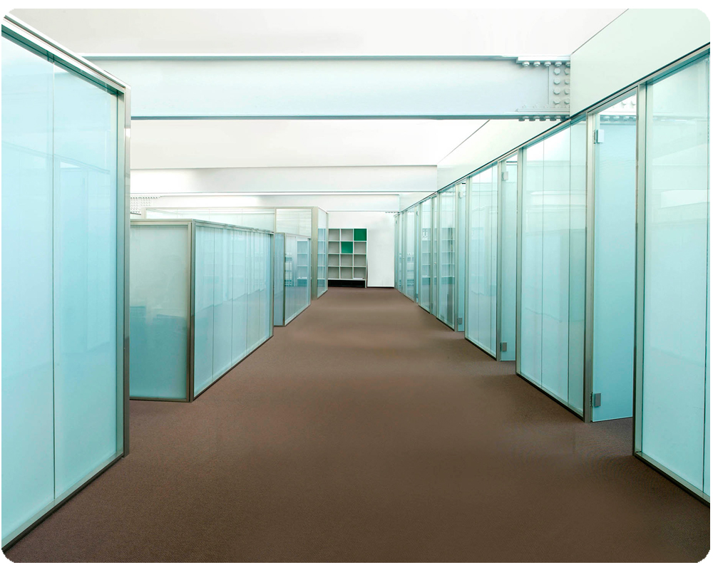 Puerta Full Cristal con Arenado